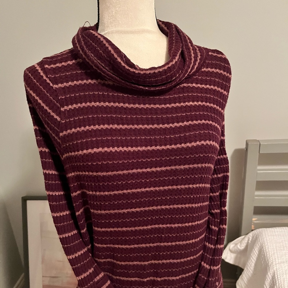 Free people Cowl neck thermal
